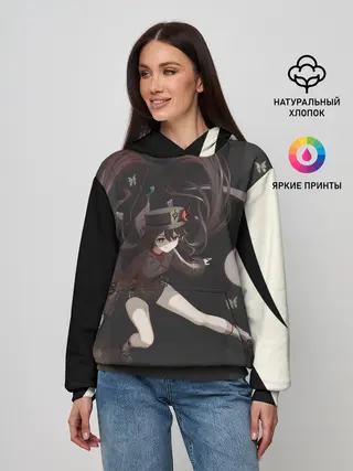 Женское худи / ПОХОРОННОЕ БЮРО | ХУ ТАО