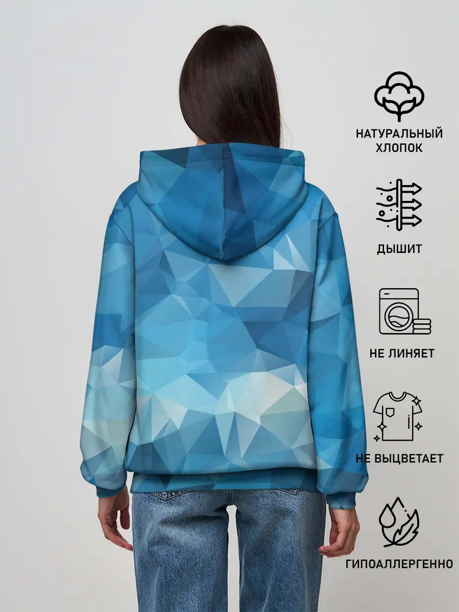 Женское худи / Цифровое небо