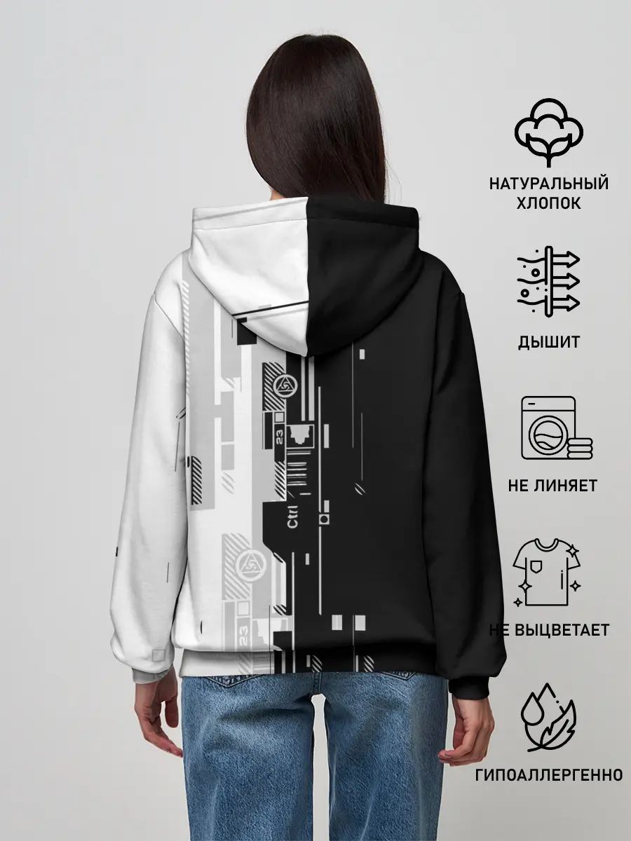 Женское худи / TOYOTA SORT / TOYOTA TECHNO