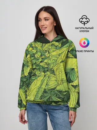 Женское худи / Растительная жизнь - Хоста