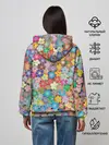 Женское худи / цветы цветочки