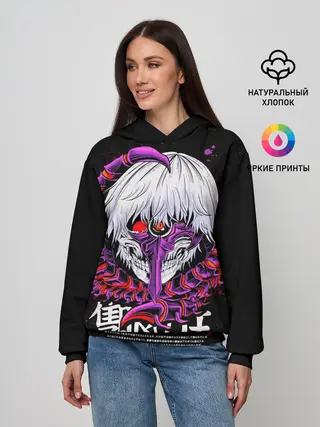 Женское худи / Токийский гуль: Кен Канеки