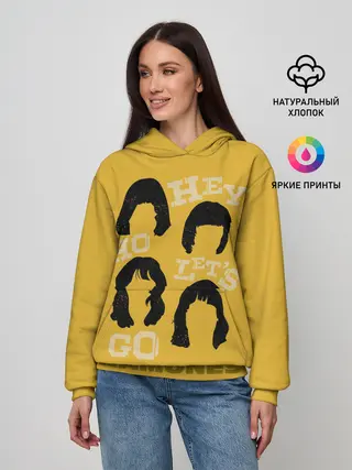 Женское худи / Hey Ho Lets Gog