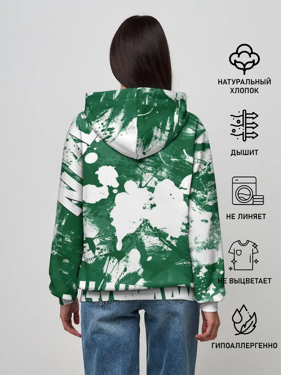 Женское худи / Minnesota Wild, Миннесота Уайлд