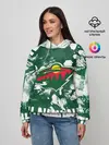 Женское худи / Minnesota Wild, Миннесота Уайлд