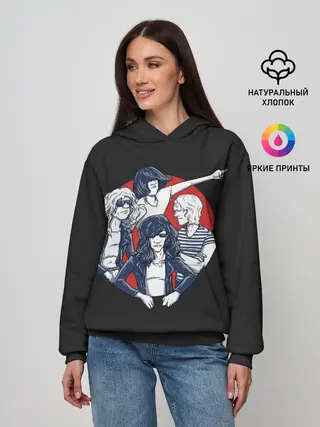 Женское худи / Рамонс в сборе