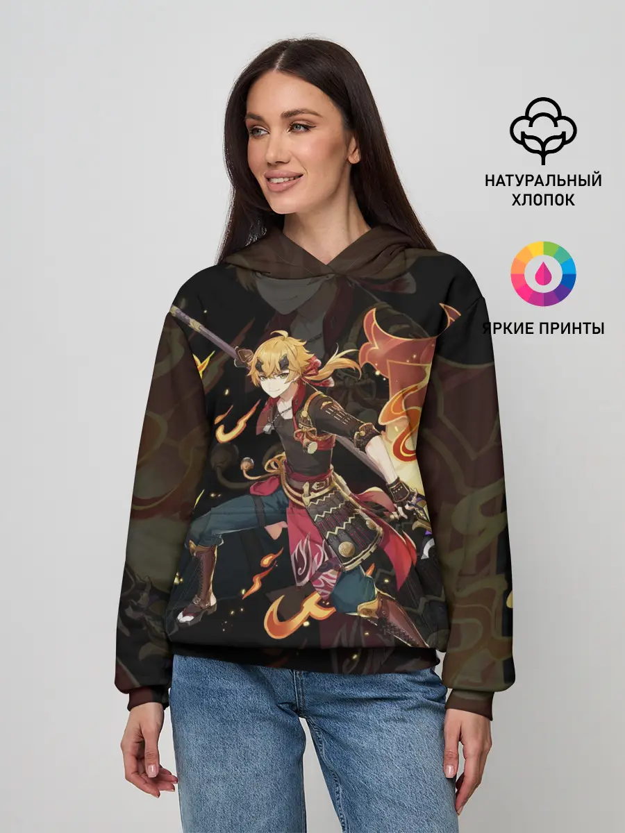 Женское худи / ТОМА | THOMA | ИНАДЗУМА