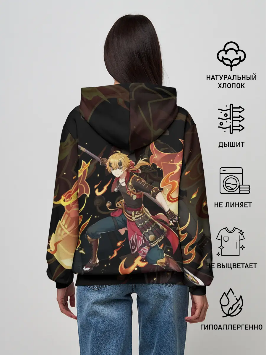 Женское худи / ТОМА | THOMA | ИНАДЗУМА