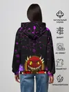Женское худи / GEOMETRY DASH DEMONS / ДЕМОНЫ