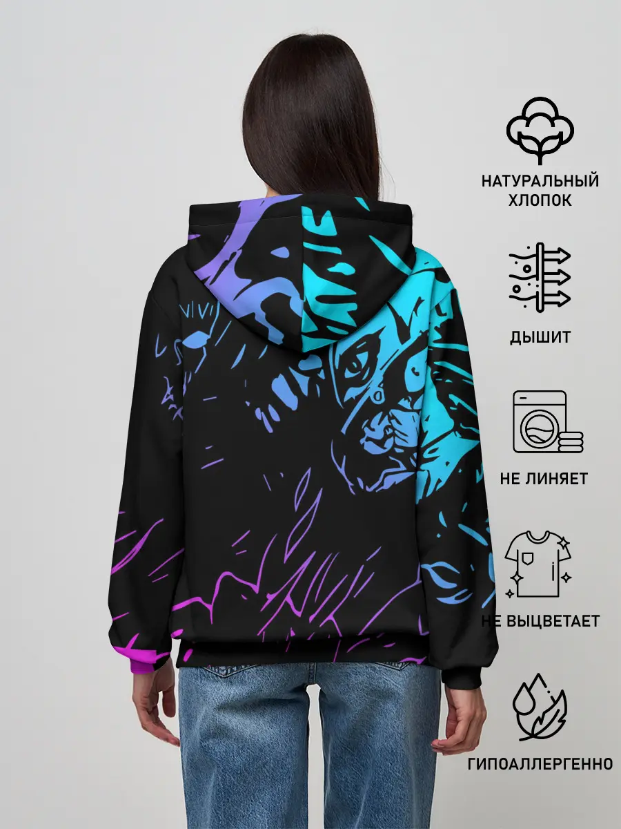 Женское худи / Velial Squad neon