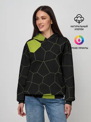Женское худи / Кожа рептилии