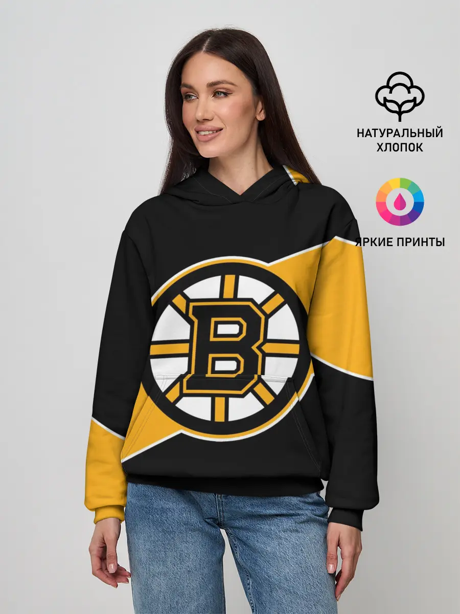 Женское худи / Бостон Брюинз, Boston Bruins