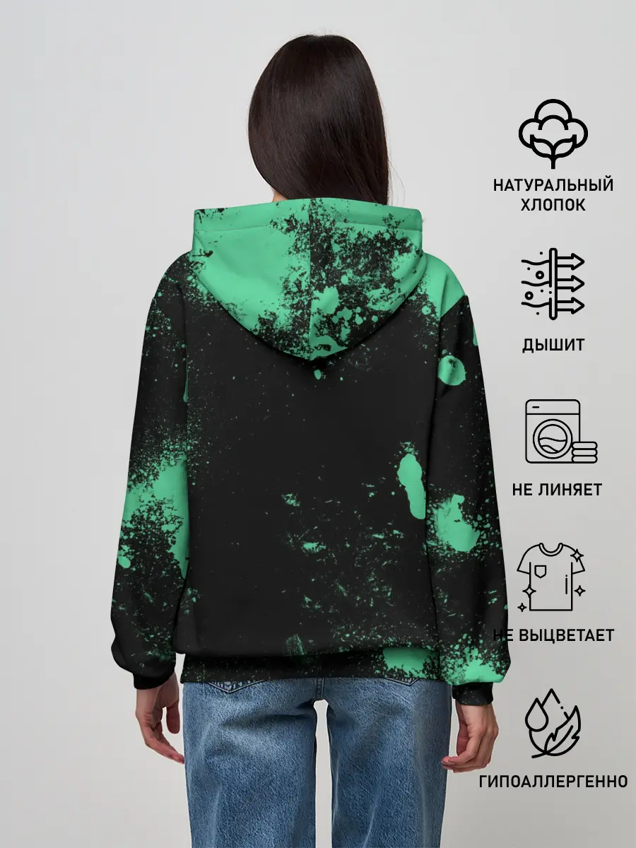 Женское худи / XIAO | БРЫЗГИ | СЯО