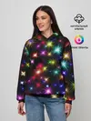 Женское худи / ПРАЗДНИЧНЫЕ ОГОНЬКИ