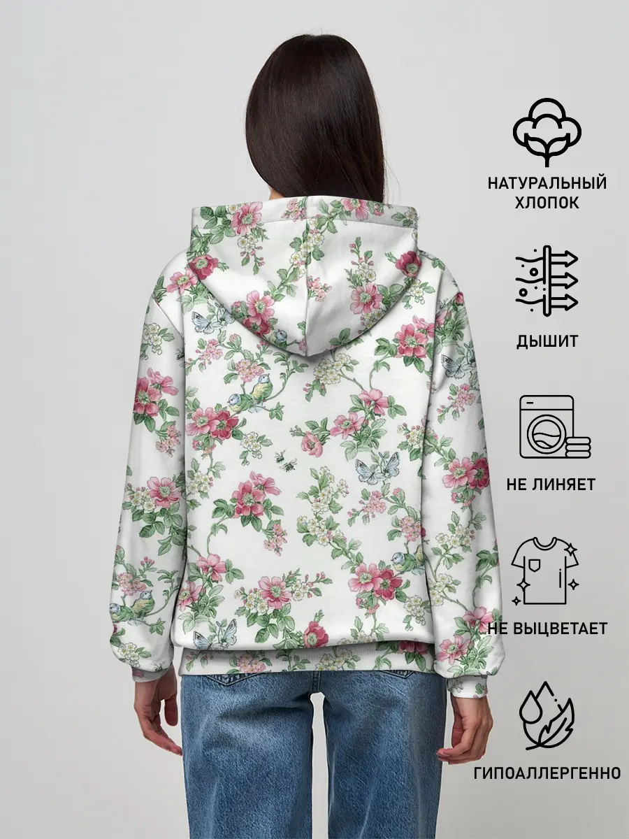 Женское худи / Весенняя жизнь