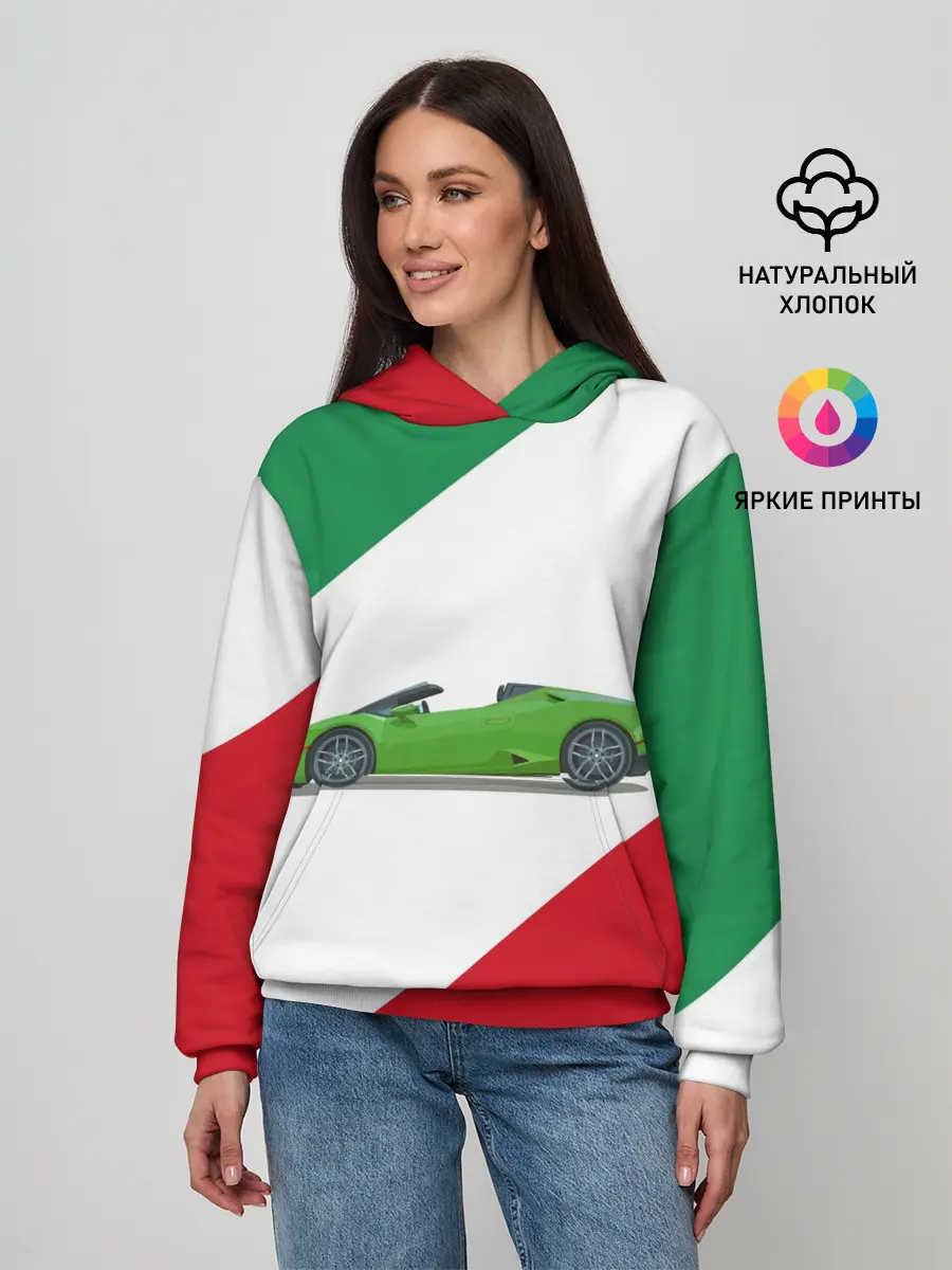 Женское худи / Lamborghini