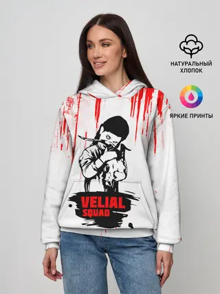 Женское худи / velial squad девочка дьявол