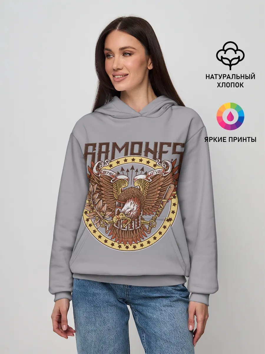Женское худи / Ramones Eagle