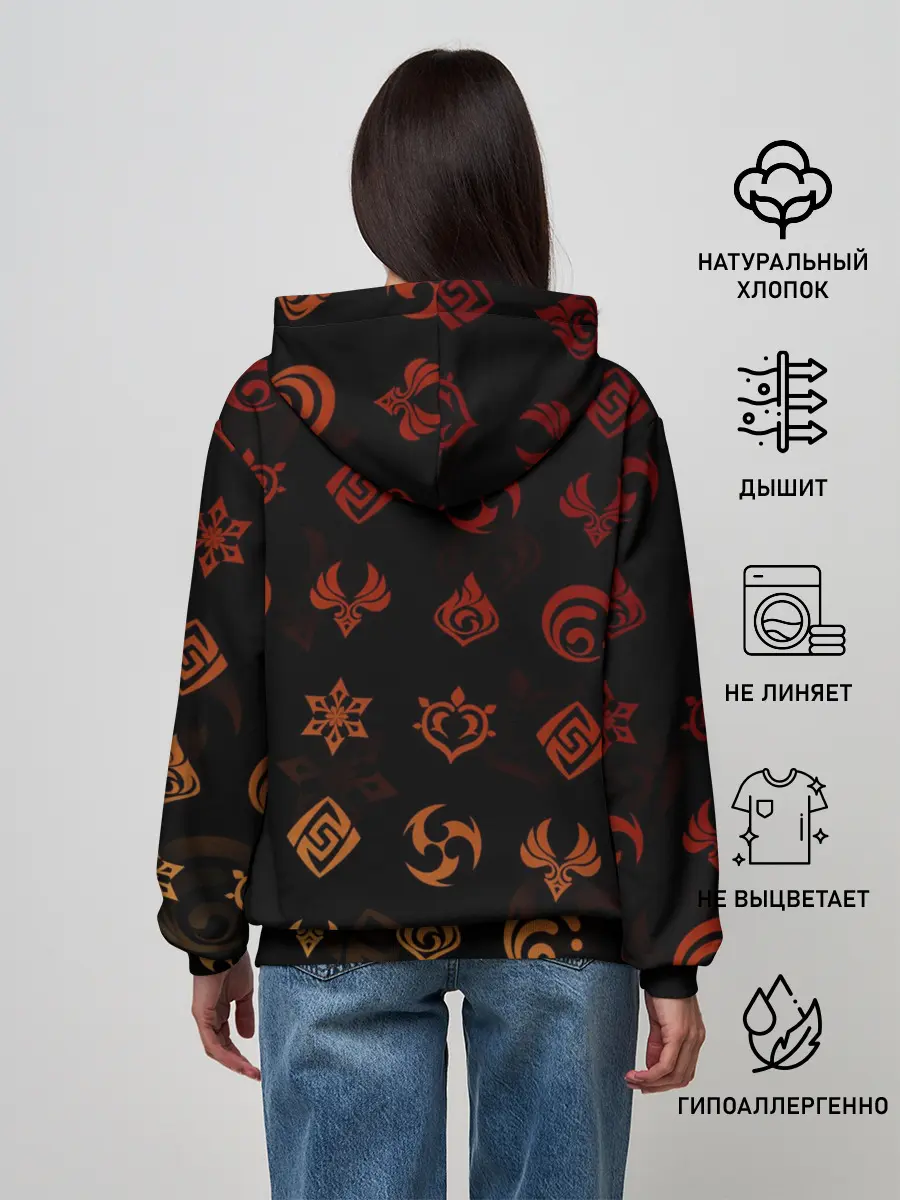 Женское худи / Genshin Impact - Тома