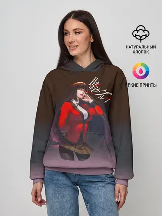 Женское худи / Юмэко Джабами - Безумный азарт