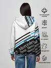 Женское худи / MERCEDES-BENZ / МЕРСЕДЕС-БЕНЗ / BLUE