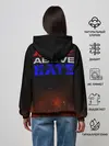 Женское худи / Rise above hate