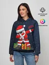 Женское худи / SANTA DABBING
