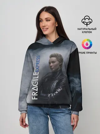 Женское худи / DEATH STRANDING FRAGILE EXPRESS