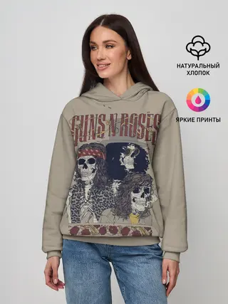 Женское худи / GNR Skeletons