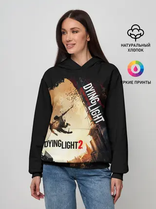 Женское худи / DYING LIGHT 2 NEW WORLD