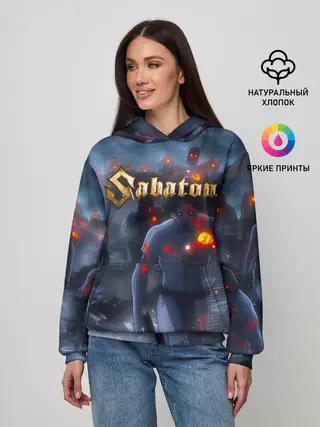 Женское худи / Зомби Sabaton