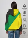 Женское худи / JDM GREEN YELLOW LOGO