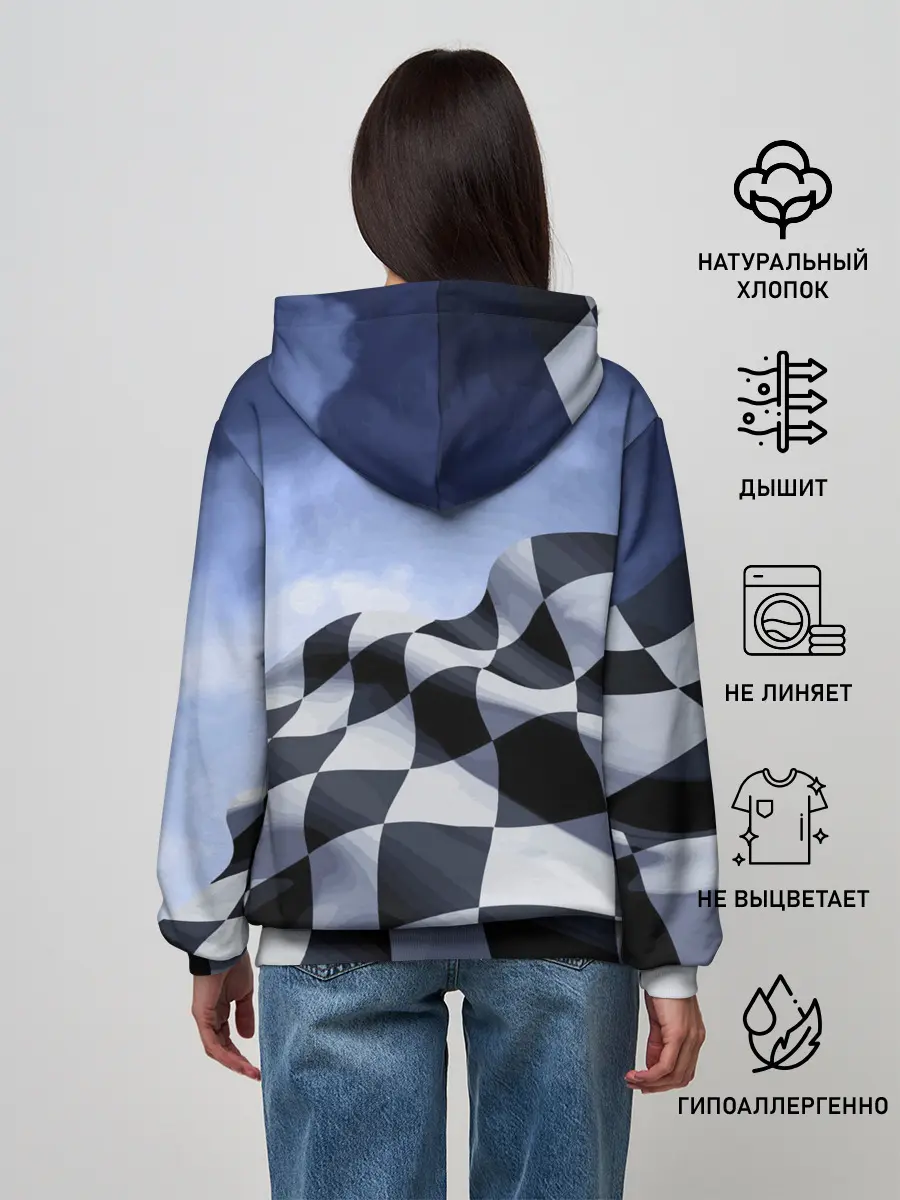 Женское худи / Bully - легендарный гонщик