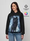 Женское худи / ВОЛК БРОДЯГА