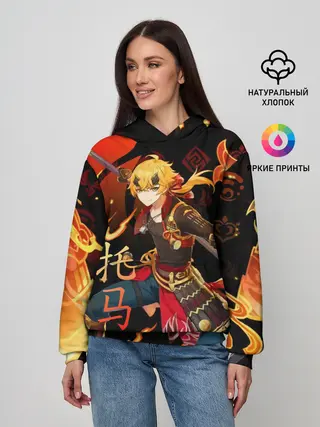 Женское худи / Геншин импакт: Тома