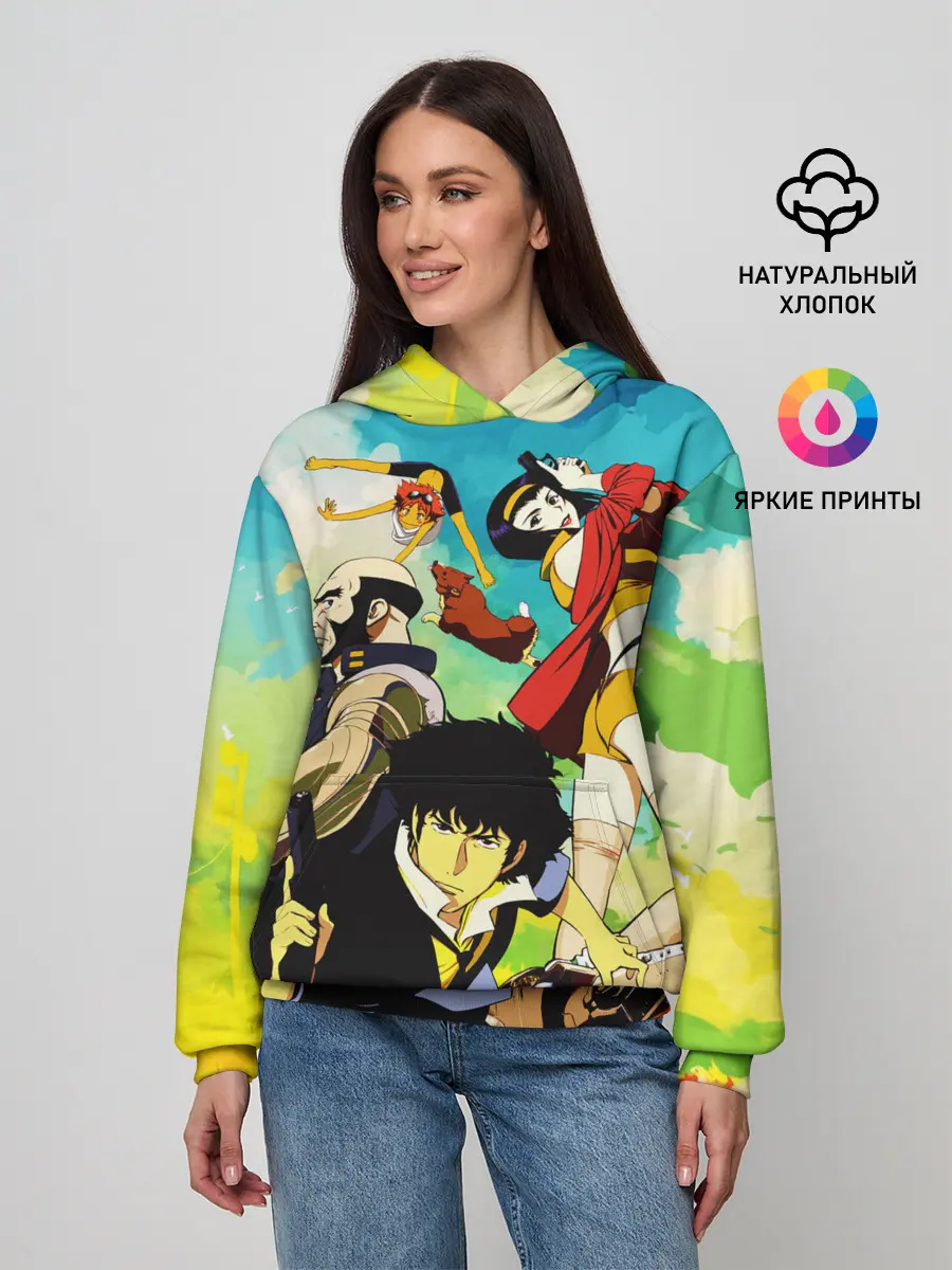 Женское худи / Cowboy Bebop All