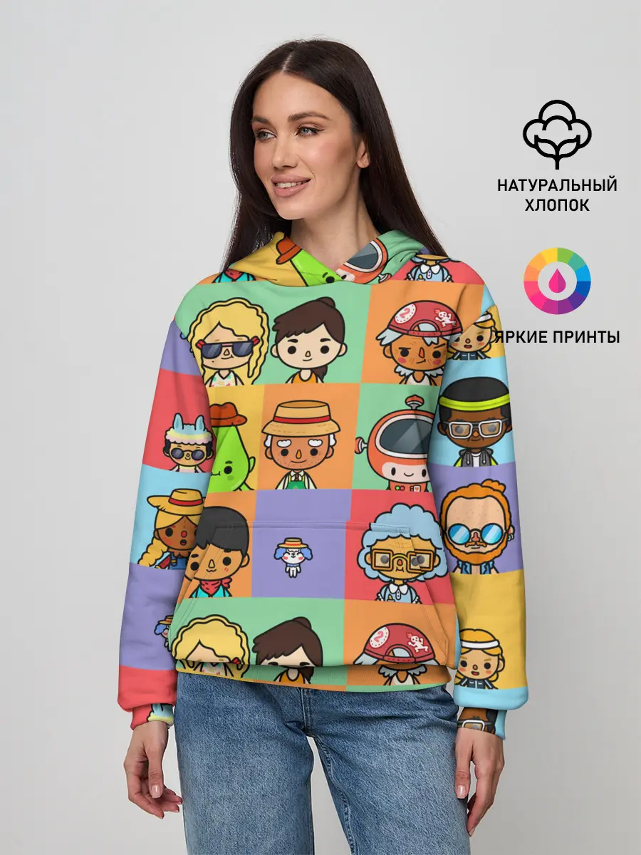 Женское худи / TOCA BOCA WORLD HERO