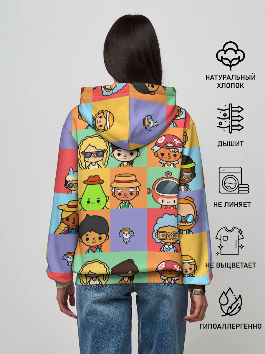 Женское худи / TOCA BOCA WORLD HERO