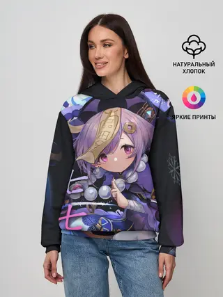 Женское худи / Genshin Impact: Qiqi