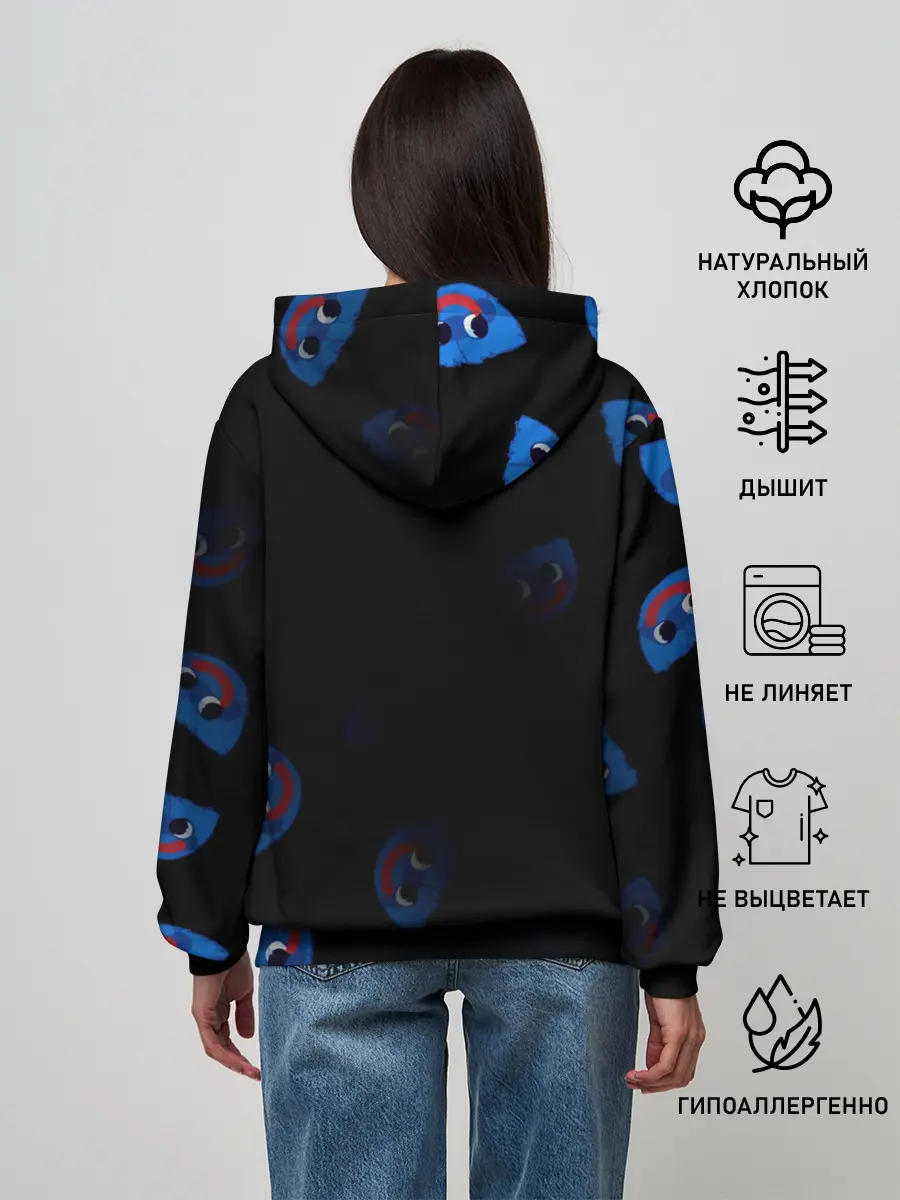 Женское худи / Huggy Wuggy PP