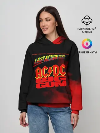 Женское худи / AC/DC - BIG GUN