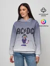 Женское худи / Ангус Янг чертик AC/DC