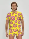 Мужские трусы с футболкой / Пончики