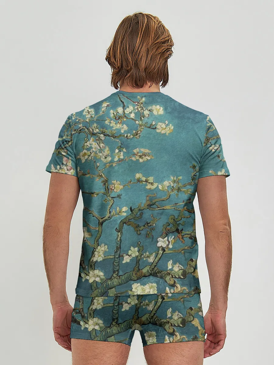 Мужские трусы с футболкой / Миндаль