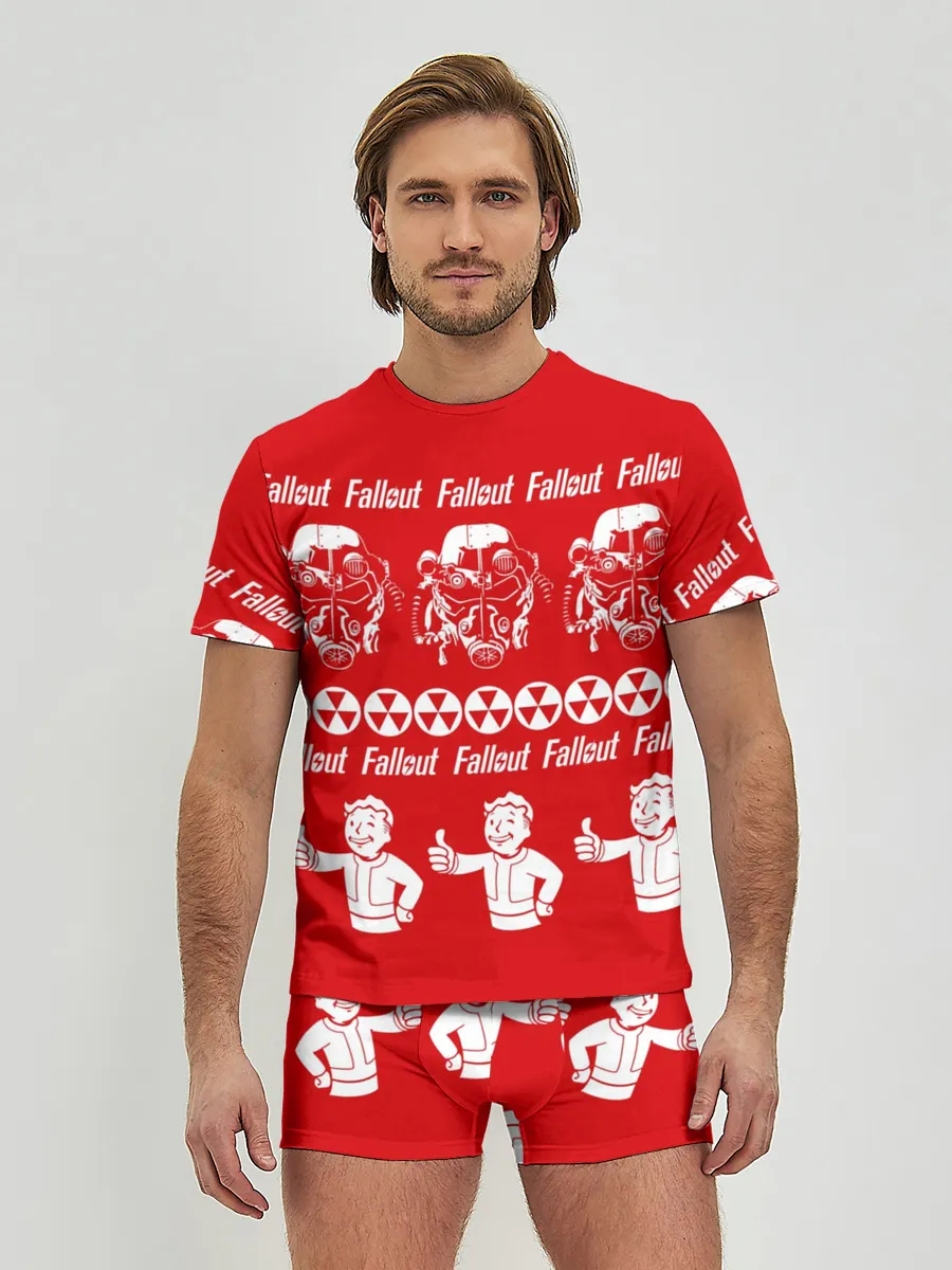 Мужские трусы с футболкой / Fallout свитер