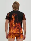 Мужские трусы с футболкой / Огонь