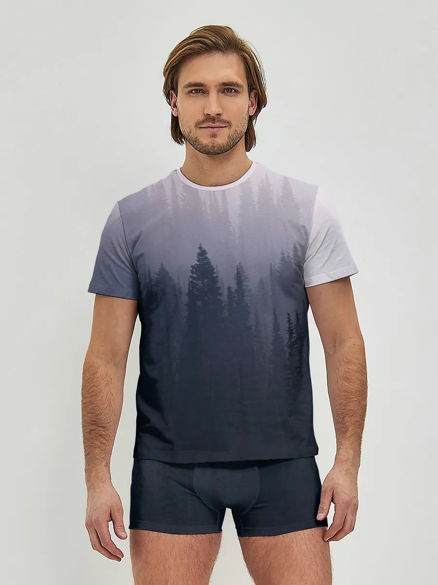 Мужские трусы с футболкой / Лесок