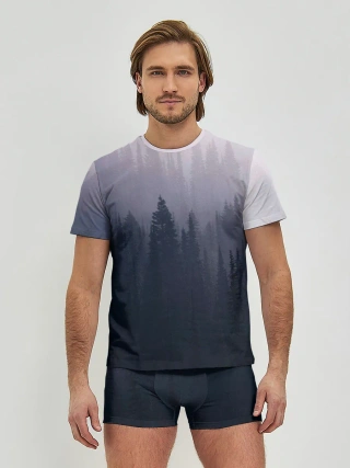 Мужские трусы с футболкой / Лесок