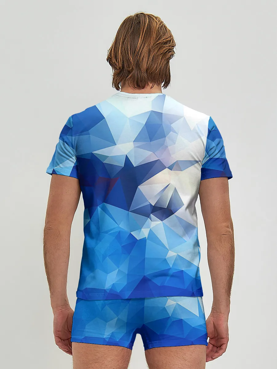 Мужские трусы с футболкой / Абстракция