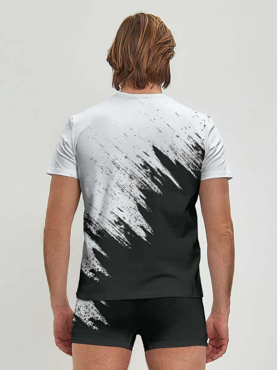 Мужские трусы с футболкой / Краска и ничего лишнего!